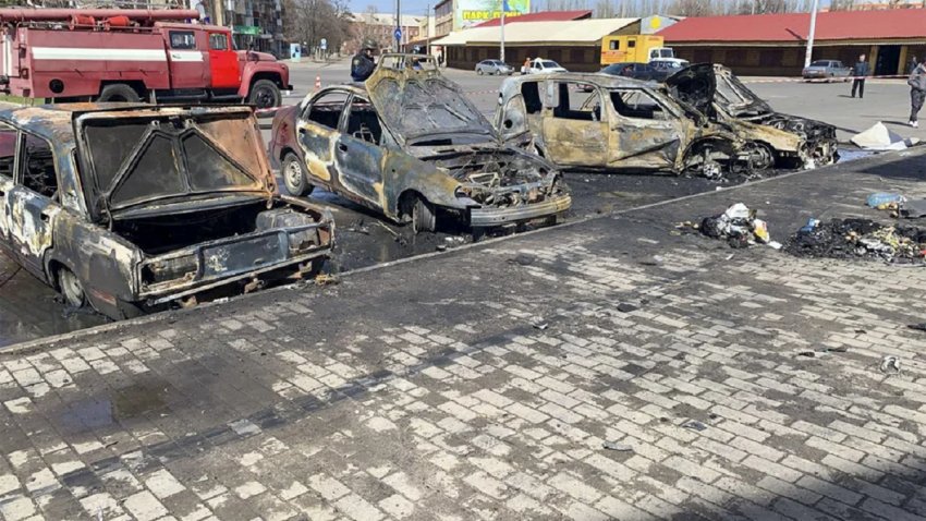 Ataque ruso a la estación de trenes en Kramatorsk