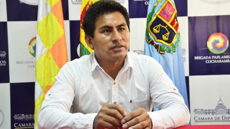El diputado Gualberto Arispe afirma que el MAS no protegerá a nadie ligado con el narcotráfico