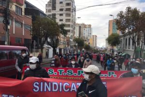 Paro de trabajadores en Salud Pública en Bolivia