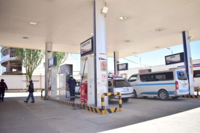 Gasolina con aditivo vegetal en Oruro