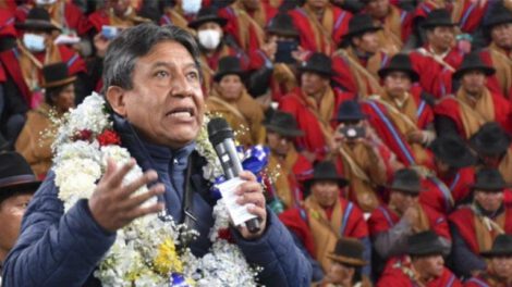 David Choquehuanca critica a profesionales no indígenas en discurso