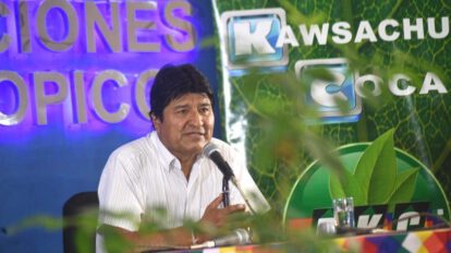 Evo Morales denuncia que la DEA opera desde el Ejecutivo para desacreditarlo