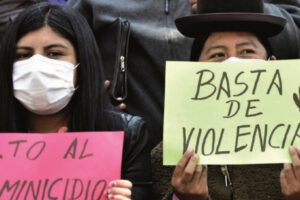 Feminicidios en Bolivia: insuficiencia de fiscales y policías