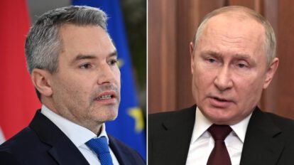 Canciller de Austria se reúne con Putin