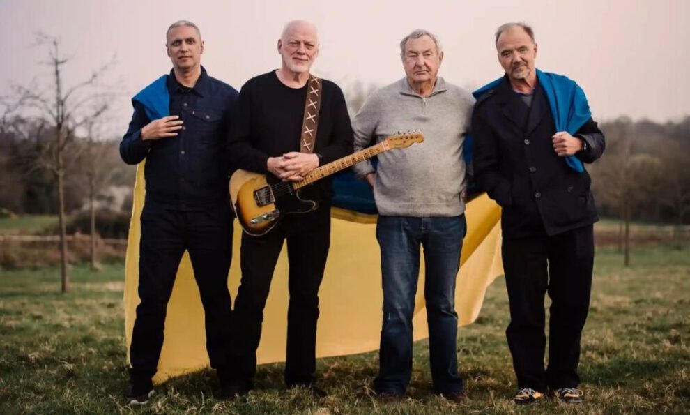 Pink Floyd nuevo single para apoyar a Ucrania