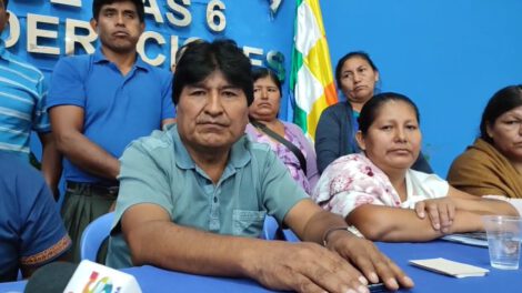 Evo Morales convoca a la unidad del MAS