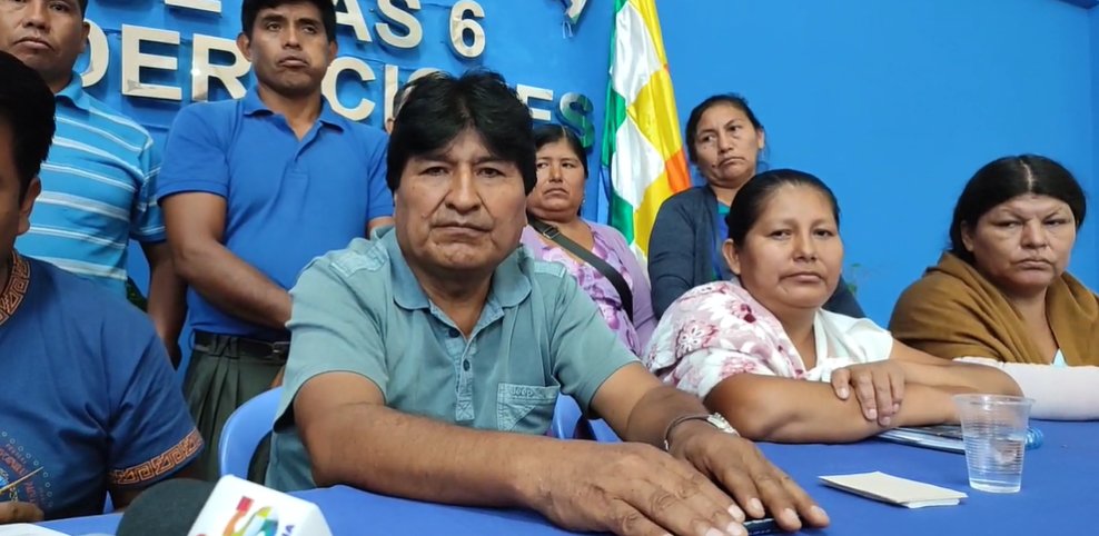 Evo Morales convoca a la unidad del MAS