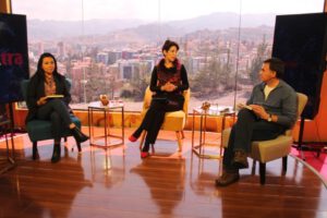 Juan Ramón Quintana compartiendo su experiencia política