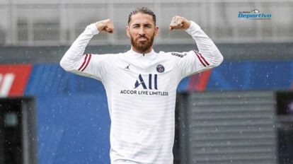 Sergio Ramos en el PSG