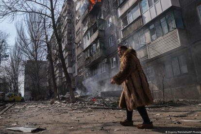 Deportación de civiles en Mariupol