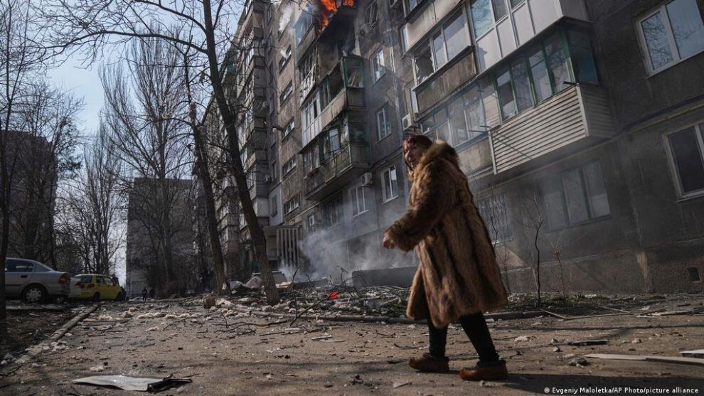 Deportación de civiles en Mariupol
