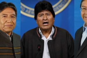 Luis Arce, David Choquehuanca y Evo Morales convocados para limar asperezas