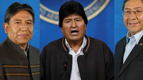 Luis Arce, David Choquehuanca y Evo Morales convocados para limar asperezas