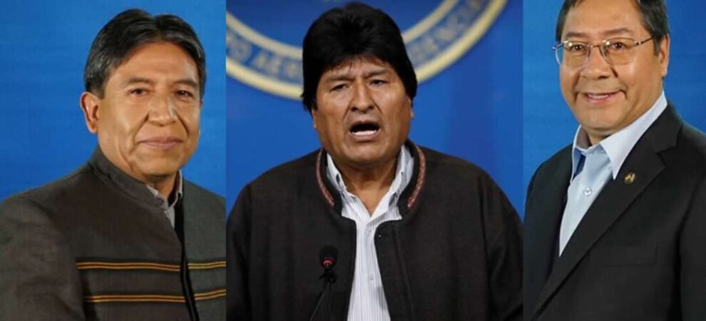 Luis Arce, David Choquehuanca y Evo Morales convocados para limar asperezas