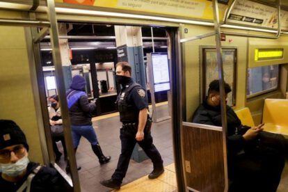 Ataque al metro de Nueva York por Frank R. James