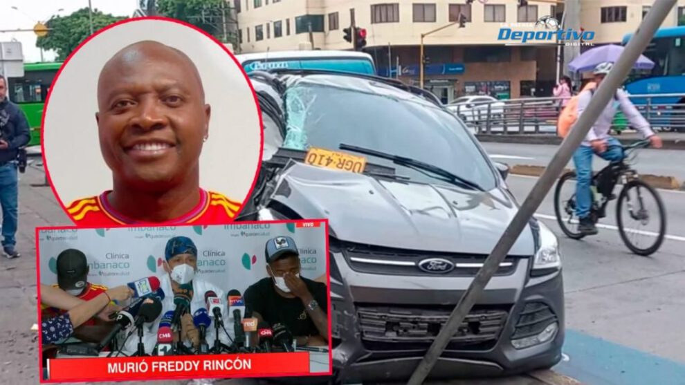 Freddy Rincón, un gran jugador de la selección colombiana, falleció tras un accidente automovilístico
