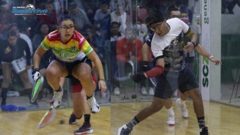 Campeones Panamericano Ráquetbol Angélica Barrios y Conrado Moscoso