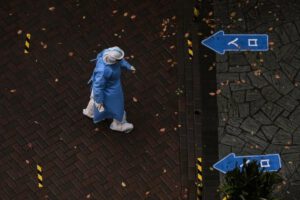 Restricciones anticovid en Shanghái