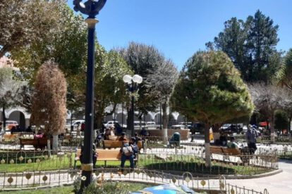 Temperaturas bajo cero en Oruro