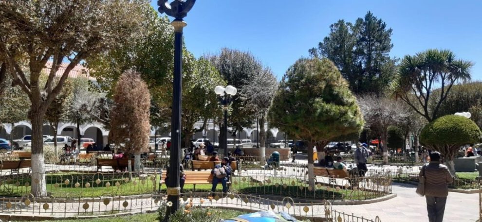 Temperaturas bajo cero en Oruro