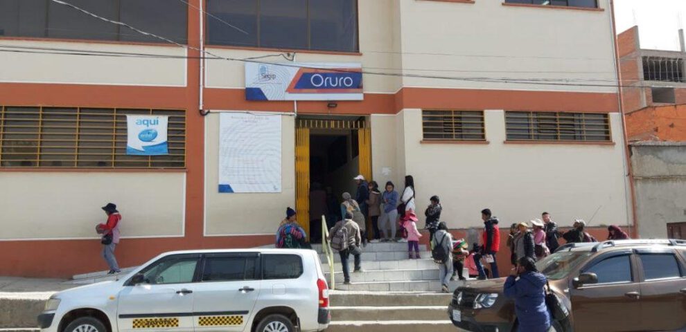 Irregularidades en Segip Oruro