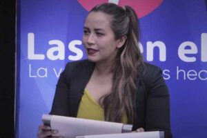 Censo 2022 con la ministra de Planificación, Mariana Prado