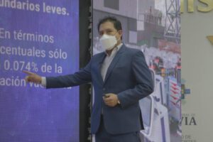 Descenso de casos Covid-19 en Bolivia reportado por Jeyson Auza