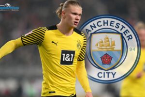 Erling Haaland defenderá la casaca del Manchester City al igual que su padre