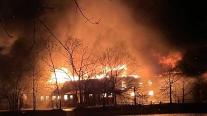 Incendio planta química en Nueva Jersey