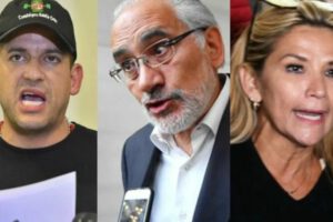 Juicio de responsabilidades Añez solicitado por Camacho y Mesa