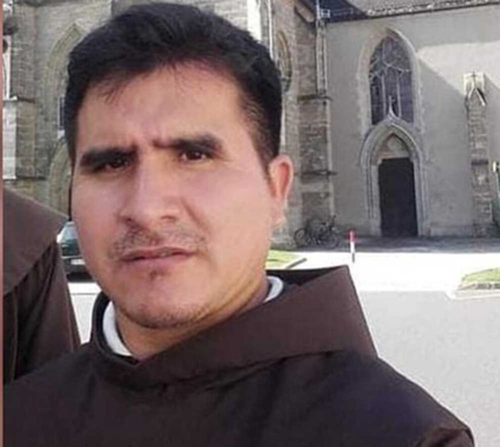 Wilberth Daza, religioso asesinado en Santa Cruz