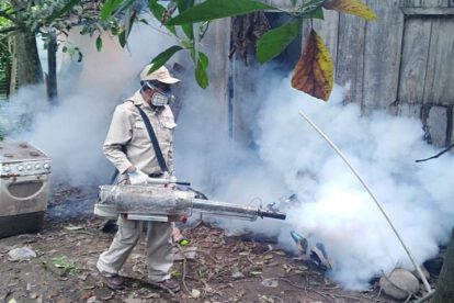 Campaña de fumigación en San Borja para frenar el dengue