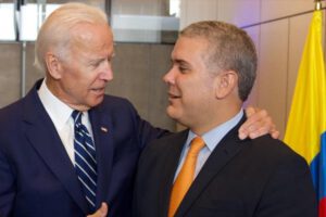 Colombia aliado OTAN con Joe Biden e Iván Duque