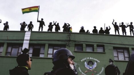 Policías dados de baja por el motín en 2019