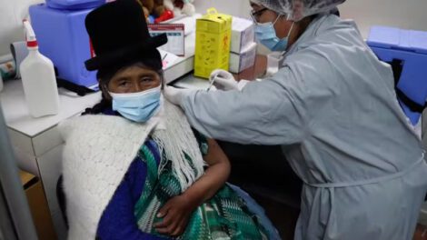 Vacuna anticovid en Bolivia