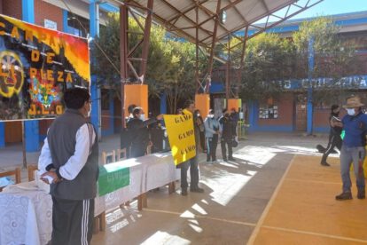 Estudiantes de la U.E. Juan Lechín Oquendo participan en taller de Educación Ambiental