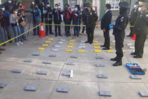 Narcotráfico en Bolivia: droga incautada en operativos de la Felcn