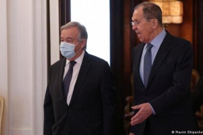 Cese al fuego en Ucrania solicitado por António Guterres