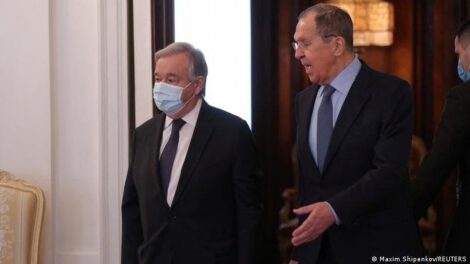 Cese al fuego en Ucrania solicitado por António Guterres