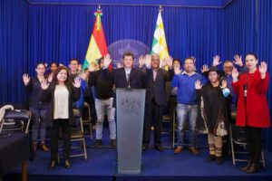Rendición de cuentas 2022 por el vicepresidente David Choquehuanca