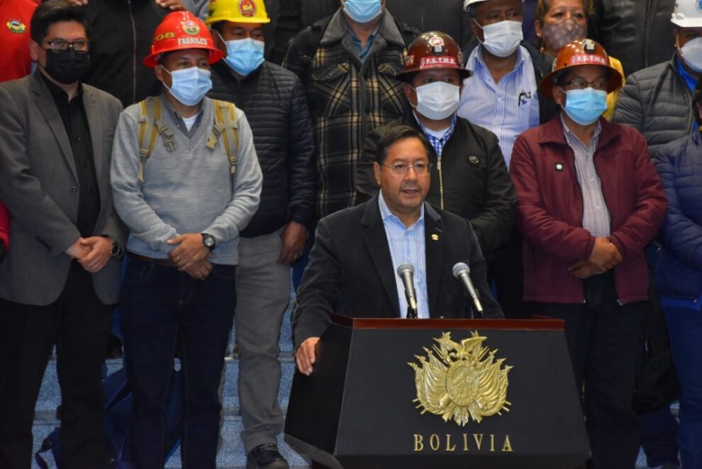 Incremento salarial en Bolivia por el Gobierno de Luis Arce