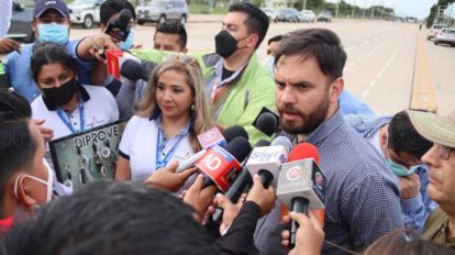 Efectivos de la Felcn con antecedentes penales según Eduardo Del Castillo