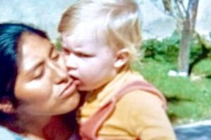 Reencuentro en Yacuiba entre Juanito Jansson y su niñera Ana Jiménez