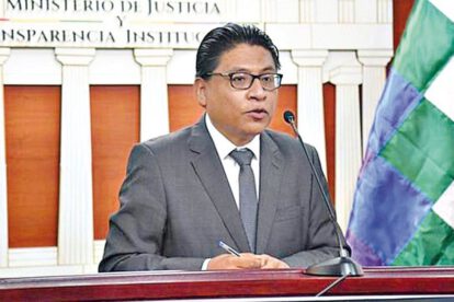 El ministro de Justicia, Iván Lima, anuncia actualización normativa para cumplimiento de sentencias en materia laboral