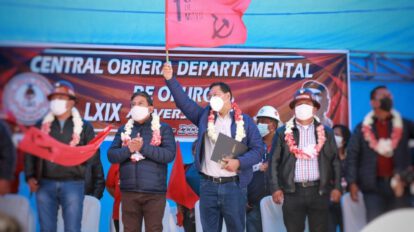 Cinco medidas para los trabajadores anunciadas por Luis Arce en el Día del Trabajo