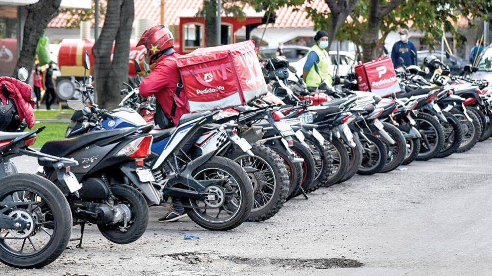 Deliveries y teletrabajo en Bolivia