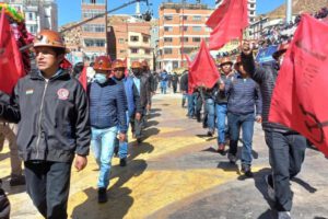 Día del Trabajador Boliviano en Oruro