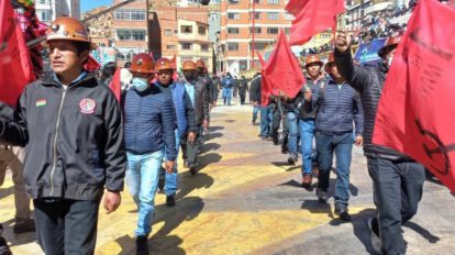 Día del Trabajador Boliviano en Oruro
