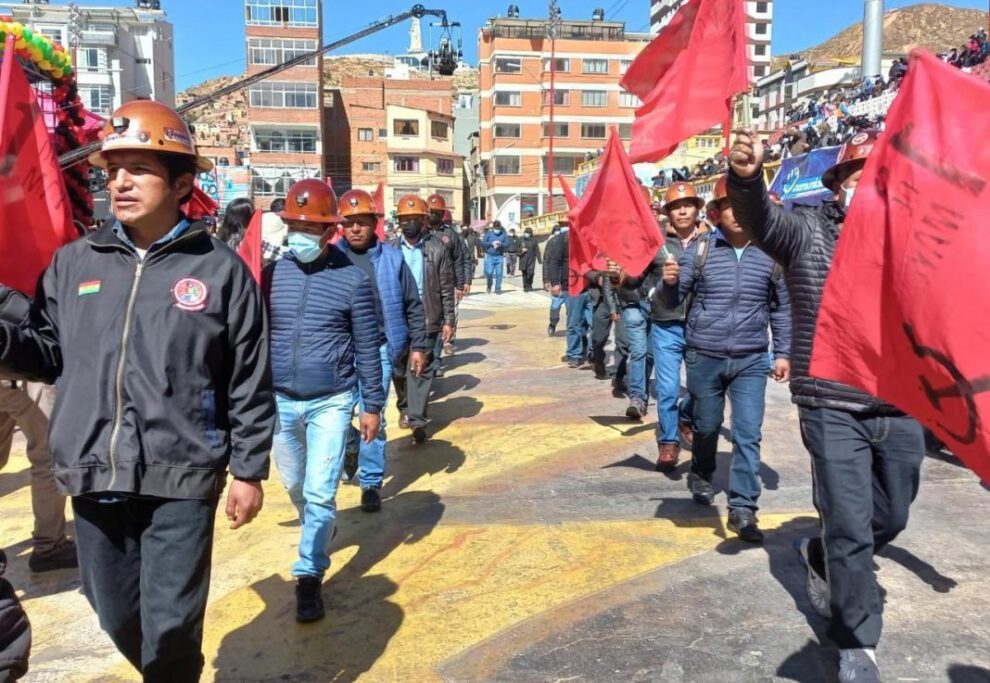 Día del Trabajador Boliviano en Oruro