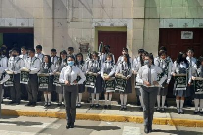 Unidad Educativa Jorge Oblitas celebra 97 años de vida institucional